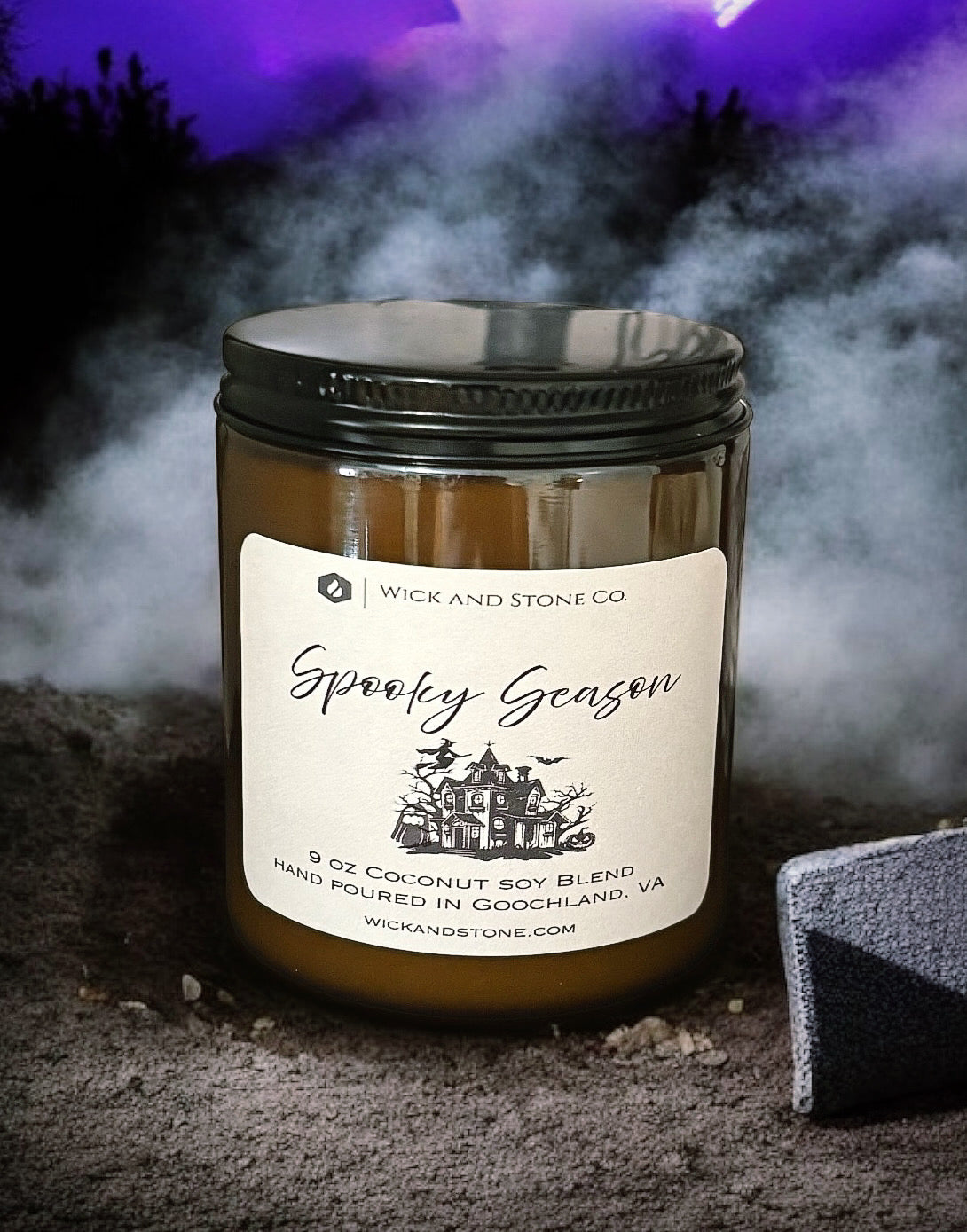 Spooky Season 9 oz Soy Coconut Wax Candle